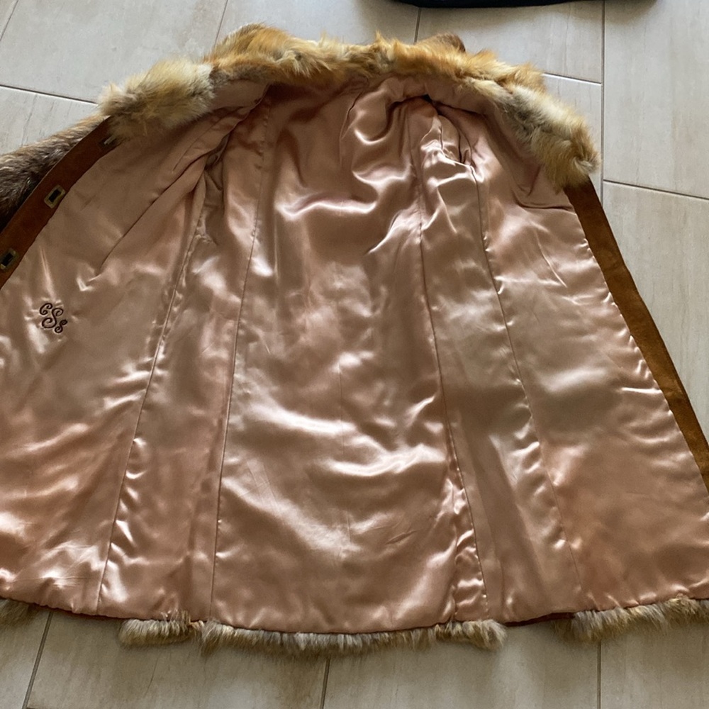 Vintage natural red fox coat - Picture 5 of 14